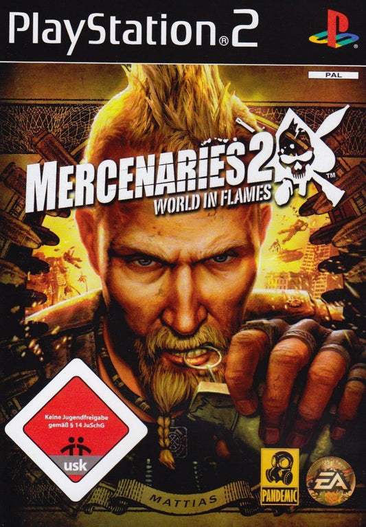 Mercenaries 2 World in Flames - PS2