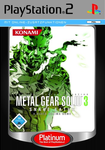 Metal Gear Solid 3 Snake Eater Platinum - PS2