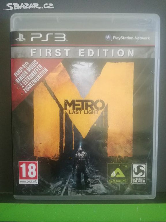 Metro Last Light First Edition - PS3