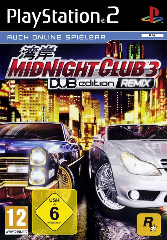 Midnight Club 3 DUB Edition - Remix  - PS2
