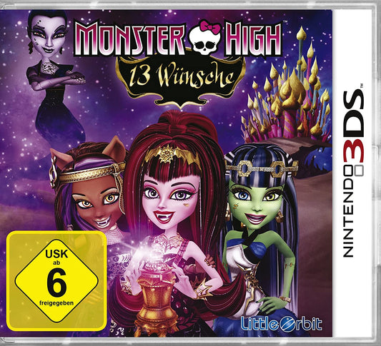 Monster High 13 Wünsche - 3DS