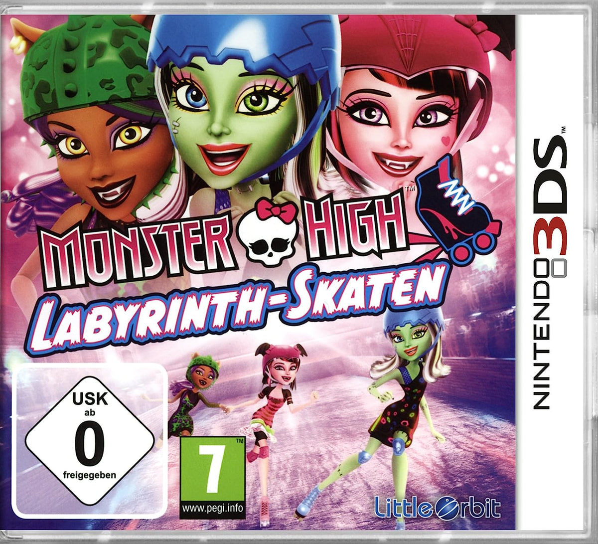 Monster High Labyrinth Skaten - Nintendo 3DS