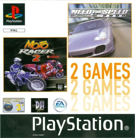 Moto Racer 2 + Need for Speed Porsche - PS1