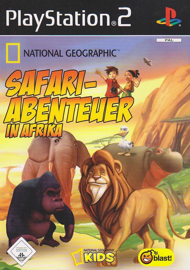 National Geographic Safari-Abenteuer in Afrika - PS2