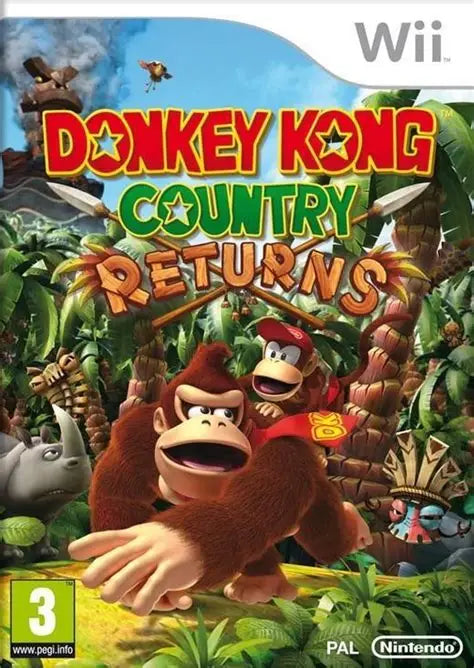 Donkey Kong Country Returns - Wii