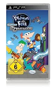 Phineas und Ferb - Quer durch die 2. Dimension - PSP