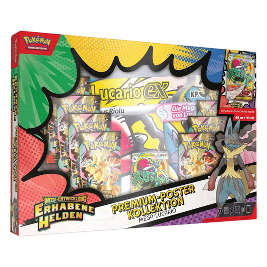 Erhabene Helden Premium Poster Kollektion Mega Lucario