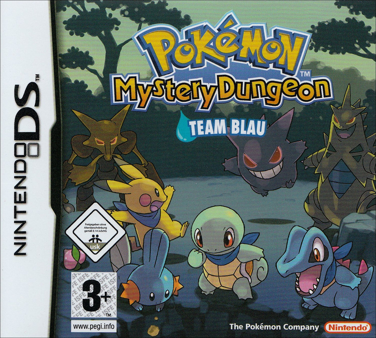 Pokemon Mystery Dungeon Team Blau - DS