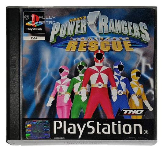 Power Rangers Lightspeed Rescue - PS1