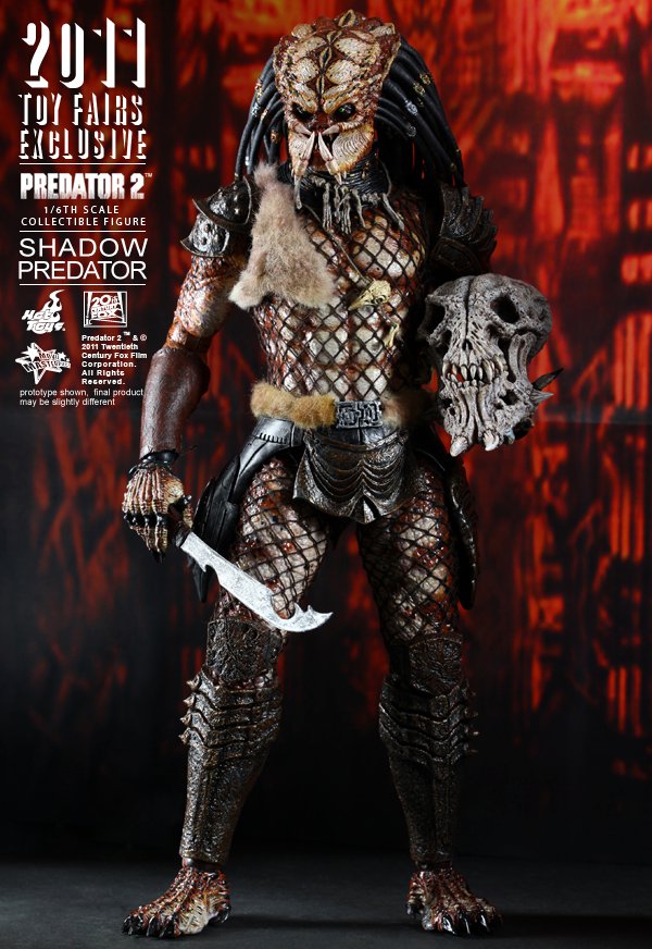 Hot Toys Predator 2 Shadow Predator Figur