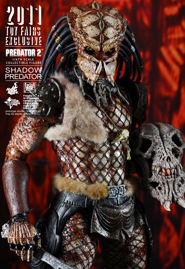 Hot Toys Predator 2 Shadow Predator Figur