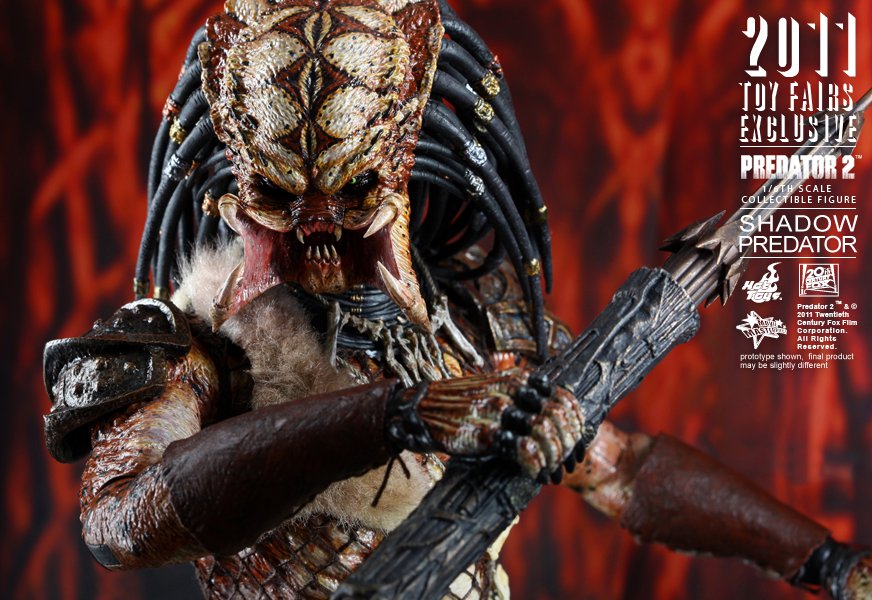 Hot Toys Predator 2 Shadow Predator Figur