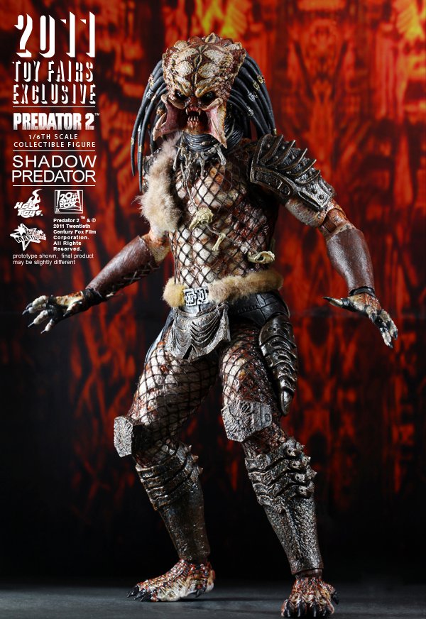 Hot Toys Predator 2 Shadow Predator Figur