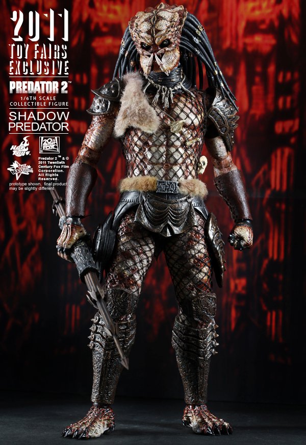 Hot Toys Predator 2 Shadow Predator Figur