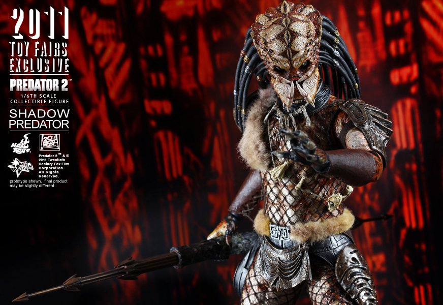 Hot Toys Predator 2 Shadow Predator Figur
