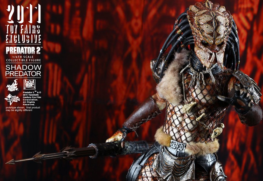Hot Toys Predator 2 Shadow Predator Figur