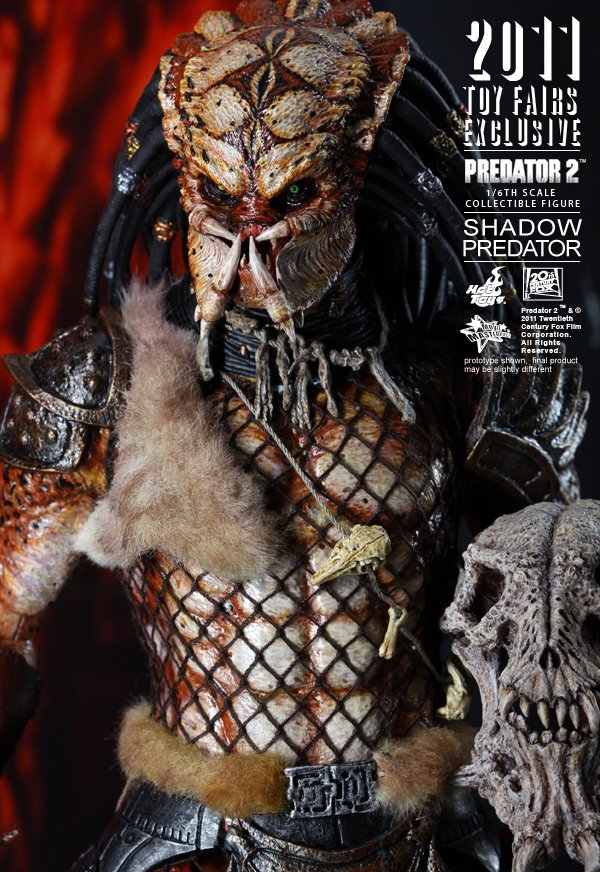 Hot Toys Predator 2 Shadow Predator Figur