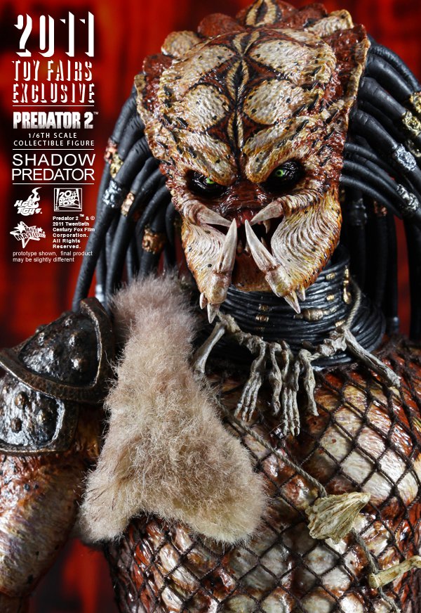 Hot Toys Predator 2 Shadow Predator Figur