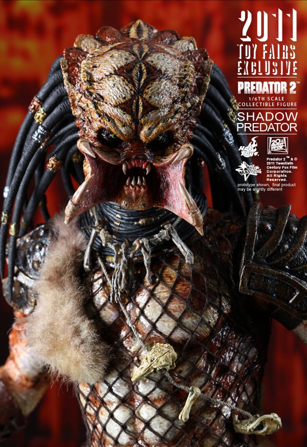 Hot Toys Predator 2 Shadow Predator Figur