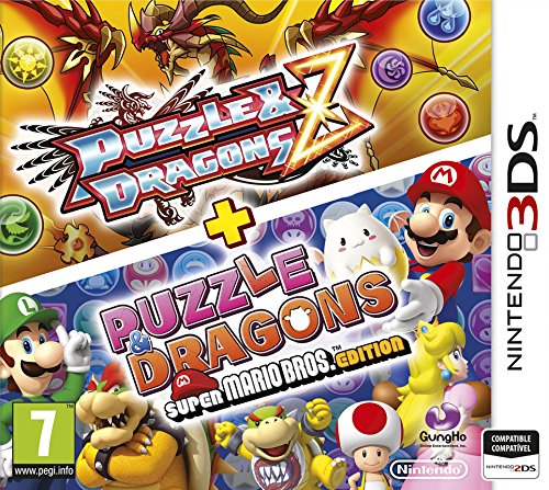 Puzle Dragons Z + Puzzle Dragons Super Mario Edition - Nintendo 3DS