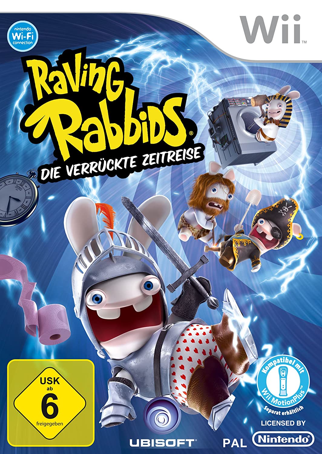 Raving Rabbids Die verrückte Zeitreise - WII