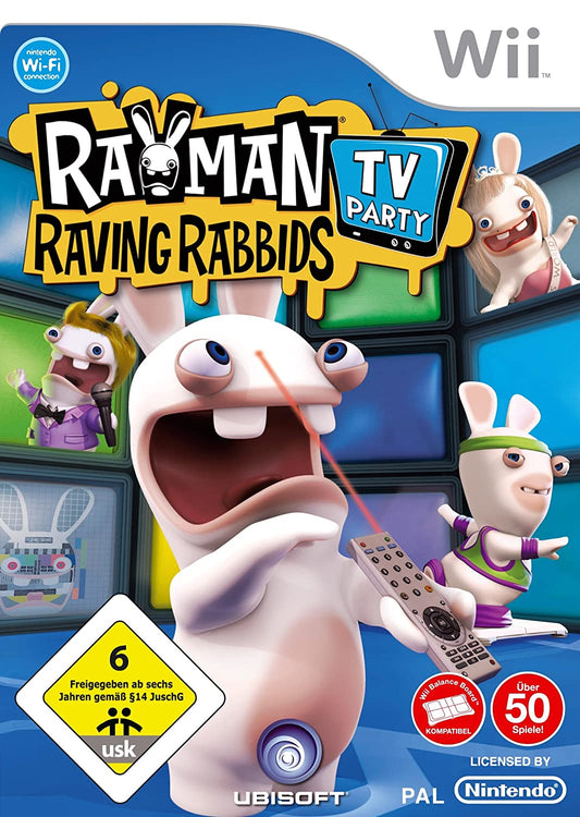 Rayman Raving Rabbids TV Party - WII