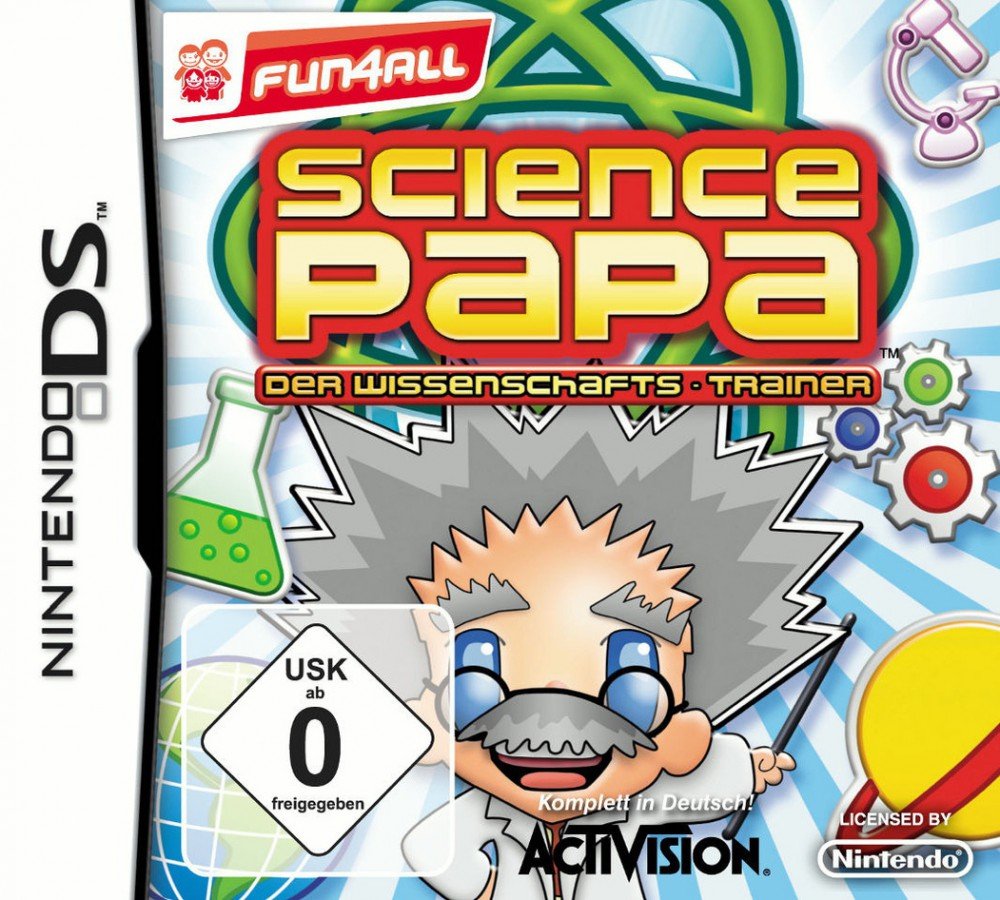 Science Papa der Wissenschafts Trainer - Nintendo DS