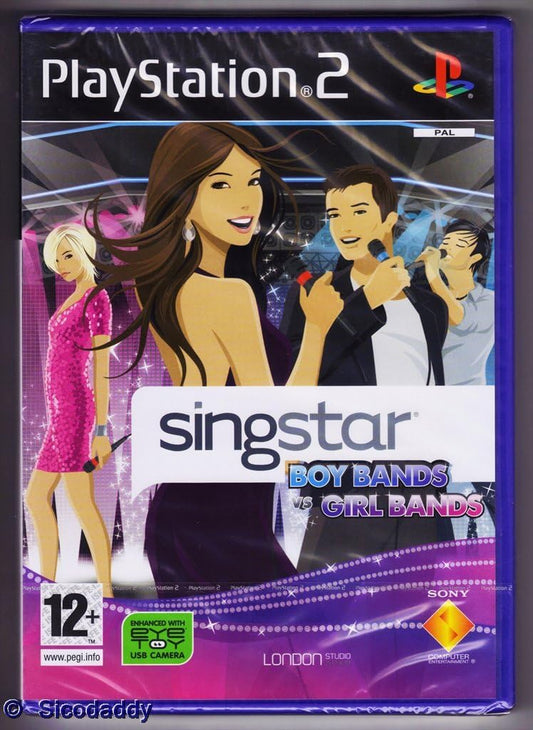 Singstar Boybands vs Girlbands - PS2