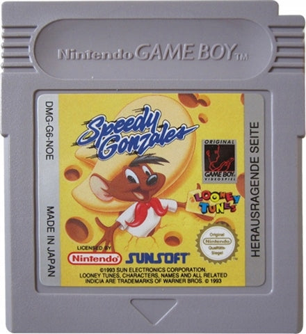 Speedy Gonzales Bookleft - Nintendo Gameboy