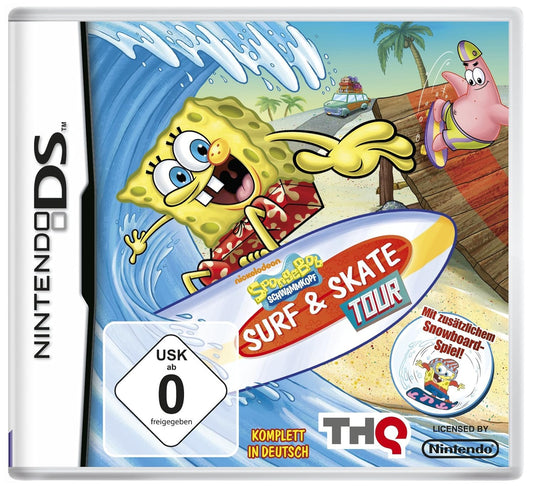 SpongeBob Schwammkopf Surf & Skate Tour - Nintendo DS