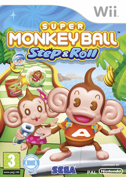 Super Monkey Ball Step & Roll - WII