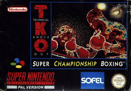 TKO Super Championship Boxing (Modul) - SNES