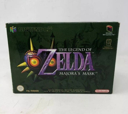 The Legend of Zelda Majoras Mask (CIB) - Nintendo 64