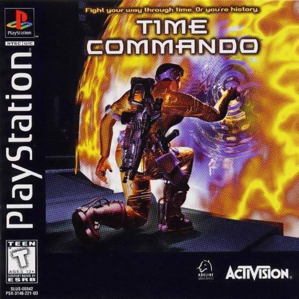 Time Commando (ohne Cover) - PS1