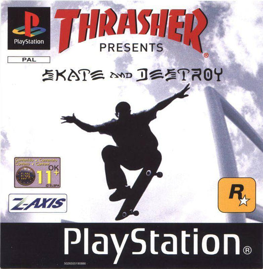 Trasher Skate and Destroy - PS1
