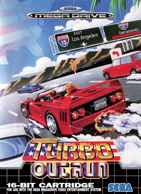 Turbo Outrun - Sega Mega Drive