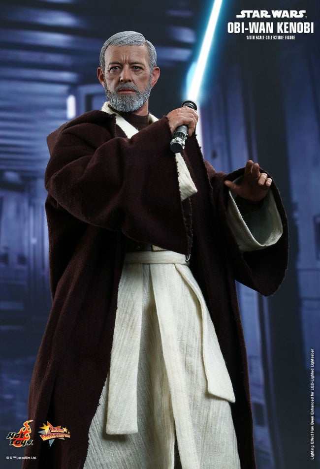 HOT TOYS Star Wars Episode IV: A New Hope OBI WAN KENOBI 1/6 Scale Figure
