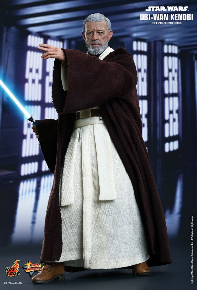 HOT TOYS Star Wars Episode IV: A New Hope OBI WAN KENOBI 1/6 Scale Figure