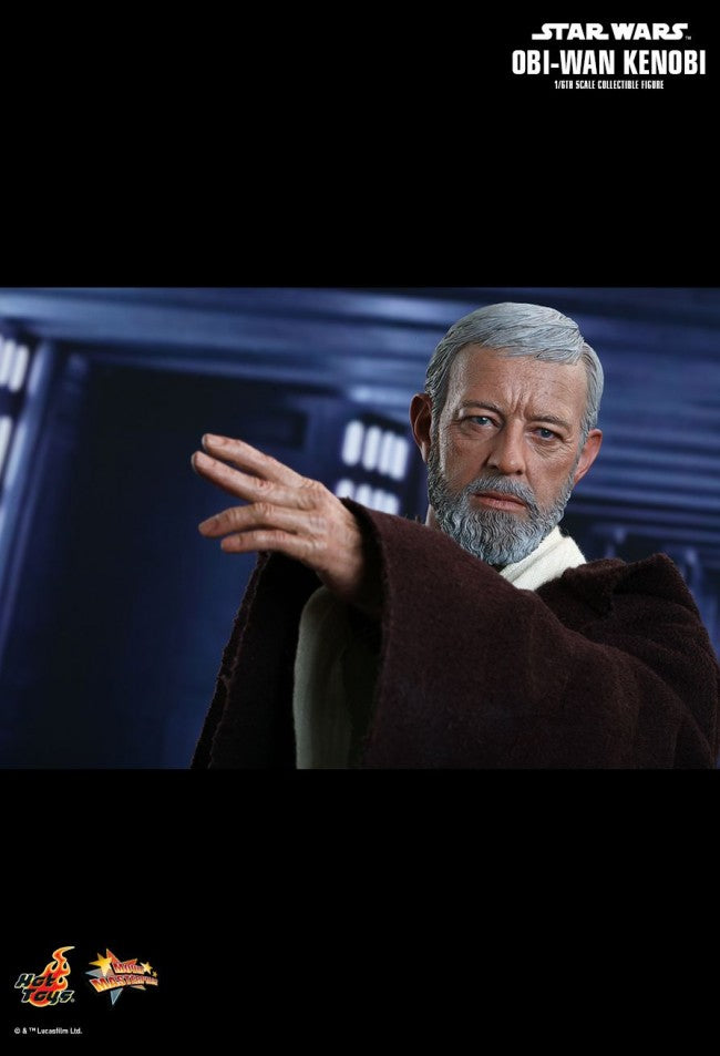 HOT TOYS Star Wars Episode IV: A New Hope OBI WAN KENOBI 1/6 Scale Figure