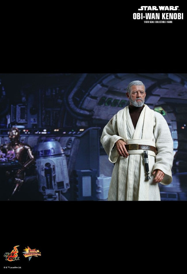HOT TOYS Star Wars Episode IV: A New Hope OBI WAN KENOBI 1/6 Scale Figure
