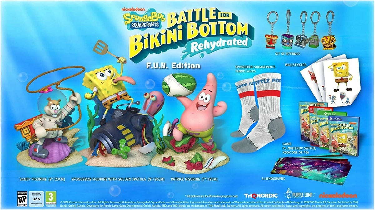 Spongebob Schwammkopf Battle For Bikinihose Rehydrated F.U.N. Edition - Nintendo Switch