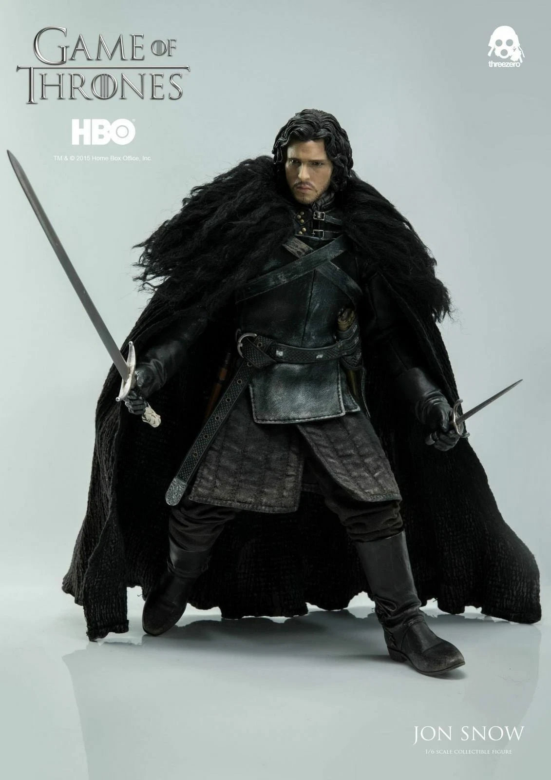 Game of Thrones Jon Snow Night´s Watch 1/6 Figur von ThreeZero