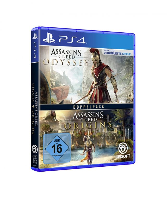 Assassin's Creed Odyssey + Assassin's Creed Origins DOPPELPACK - PS4