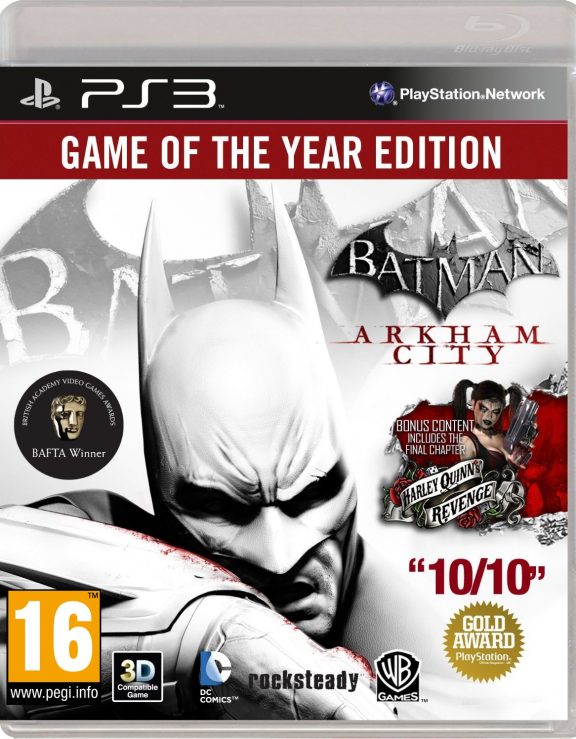 Batman Arkham City Game of the Year Edition PS3