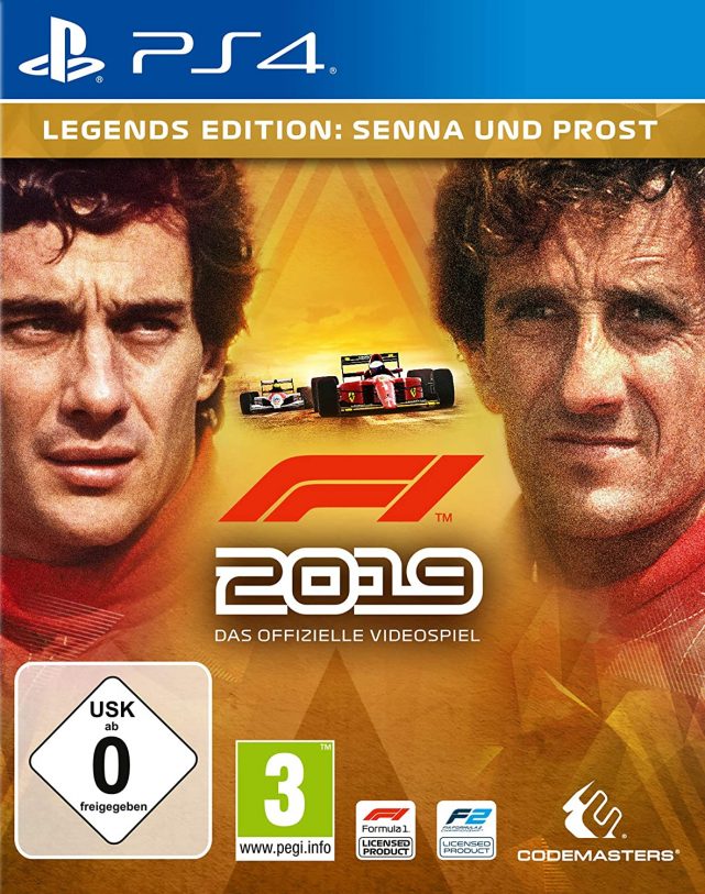 F1 2019 Legends Edition ps4