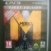 Metro Last Light First Edition - PS3